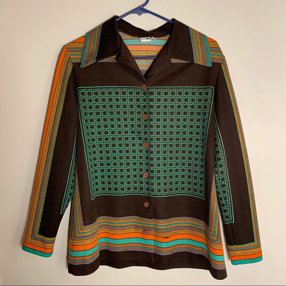 SALE *Vintage* 70’s men’s leisure button down